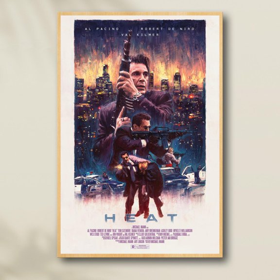 Heat Movie, Unframed Poster