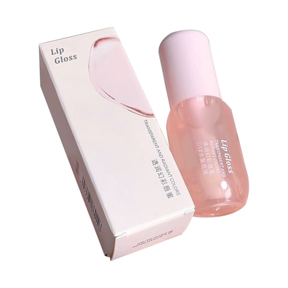 Heat Plumping Lip Gloss with Extract - Instant 30% Fuller Lips, Glossy Shine Lip Plumper, Moisturizing Lip Gloss, Full Lip Effect, Youthful Looking Lips, 5Ml, for Makeup Organizers