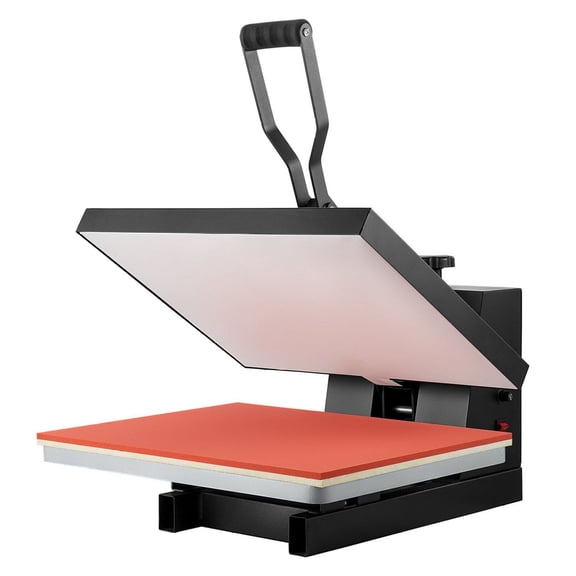 Heat Press 16x20, 1700W Sublimation Machine for T-Shirts, Digital Heat Transfer Press for Vinyl, Industrial Grade, Fast Heating, Black