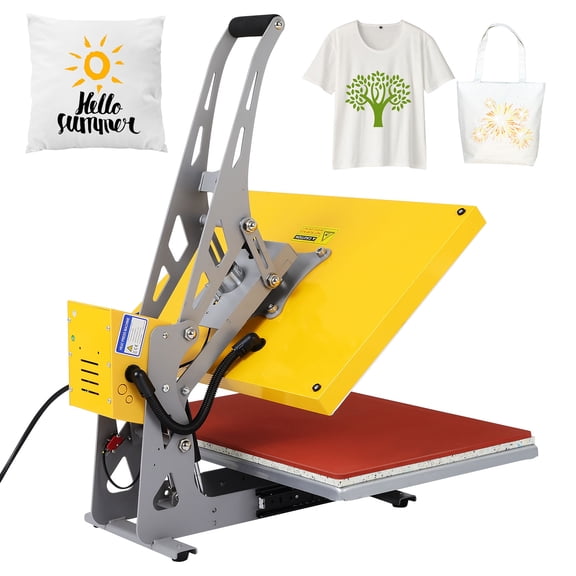 Supvox Semi Automatic Heat Press for T Shirt Printing with Sturdy Frame