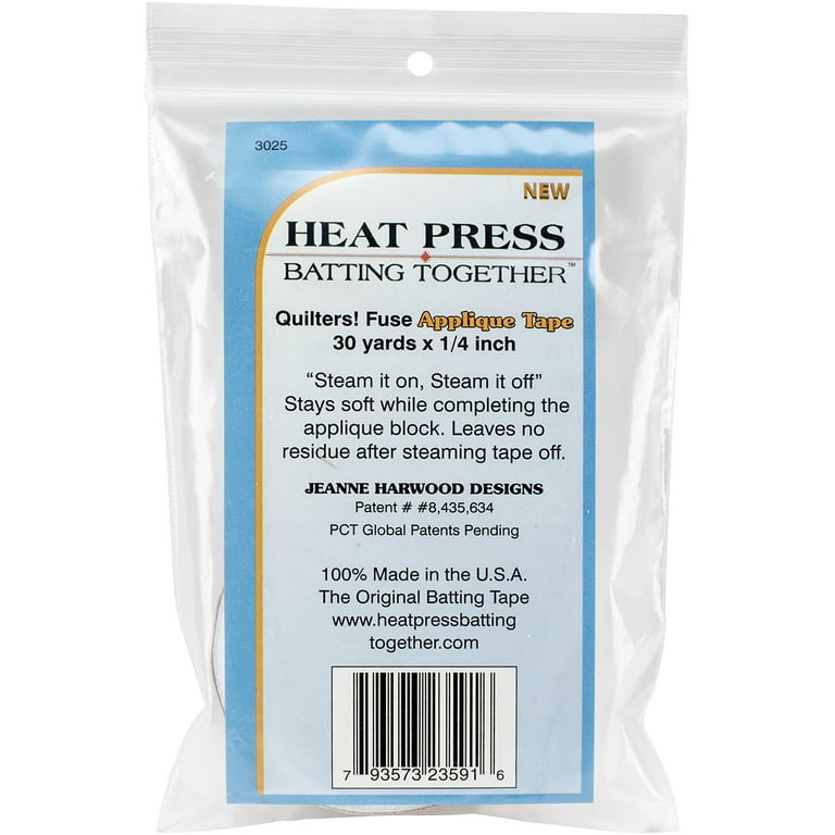 Heat Press Batting Together