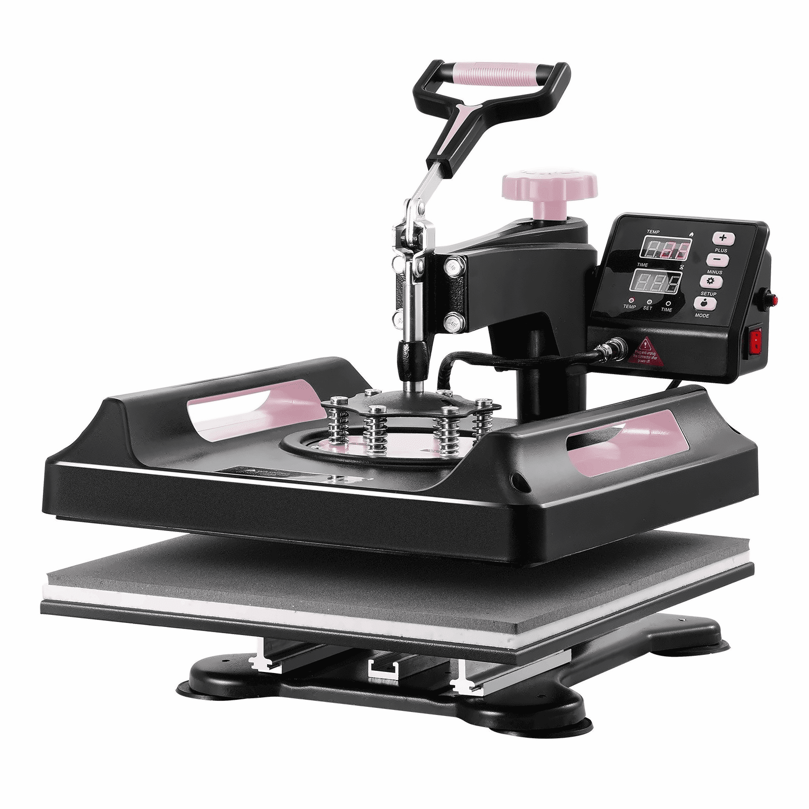 Heat Press Machine 8 in 1, 15x15 in, 30oz Tumbler Press for T-Shirts, Hats, Mugs, Pillowcases - Versatile DIY Crafting