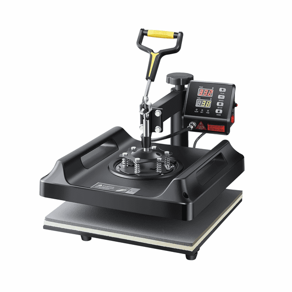 Heat Press Machine 8 in 1, 15x15 inch Swing Away, Digital T Shirt Printing Press for Hats, Mugs, Plates, Sublimation Transfer Machine