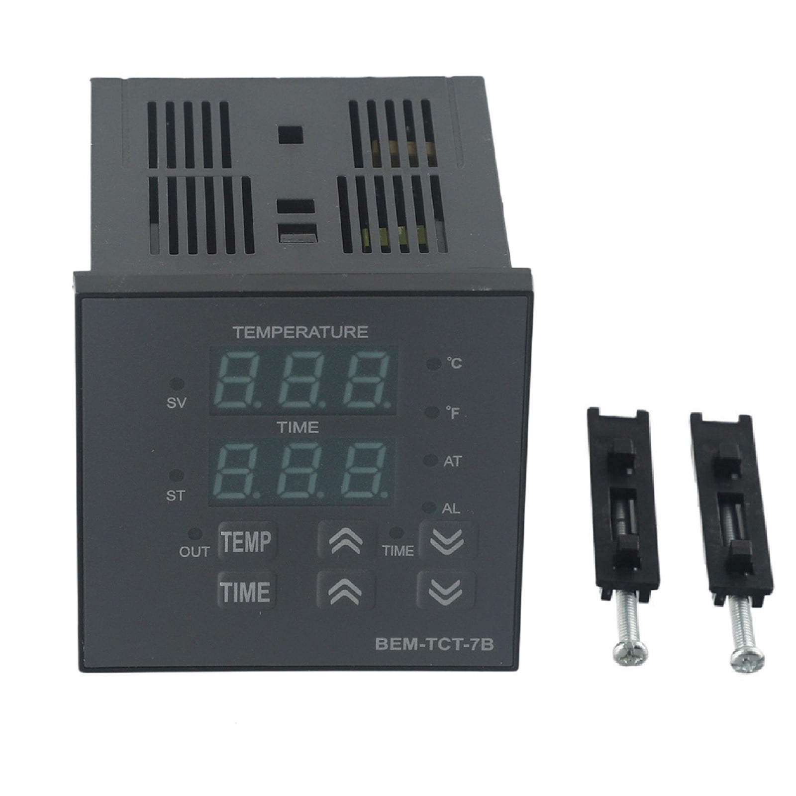 Heat Press Machine Digital Thermostat Temperature Time Controller Relay ...