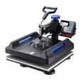 thumbnail image 1 of Heat Press Machine Heat Press 15x15, Upgraded Heat Press Machine 5 in 1, Anti-Scald, Fast-Heating, Swing Away Digital Control Multifunction Heat Press for Sublimation Combo for T-Shirt Hat Cap Mug Pl, 1 of 8