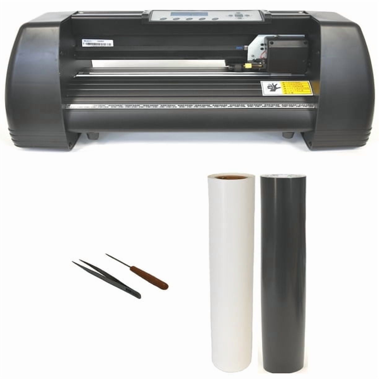 Heat Press Machine Vinyl Cutter Plotter 14 inch 500g Heat Press Transfer PU Vinyl Floor Stand