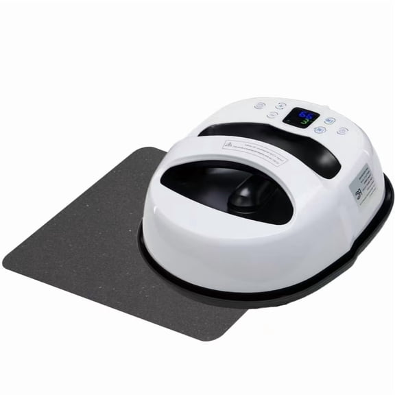 Heat Press Machine for T Shirts, Portable Easy Press Heat Machine with LCD Display, 0-450F Temp Control, Ideal for Shirt Printing
