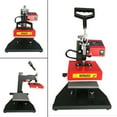 thumbnail image 1 of Heat Press Transfer Machine for T-Shirt, 350W 110V 15x15cm Logo Printing Machine Digital Sublimation Transfer Heat Press Logo Maker Printer for DIY Pen Printing, 1 of 6