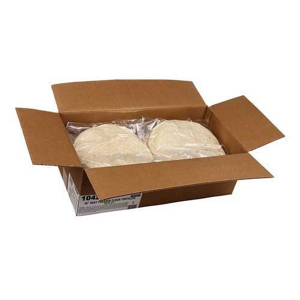 Heat Pressed Flour Tortilla, 10 Inch 12 Per Pack 12 Packs Per Case