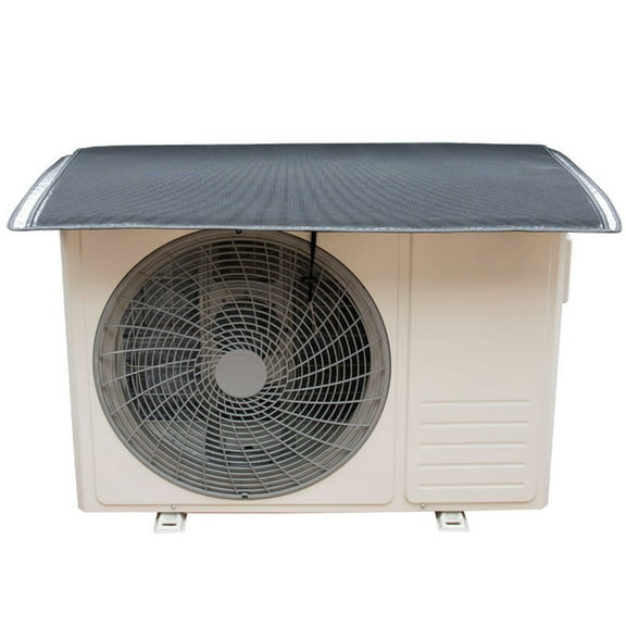 Heat Pump Cover, Magnetic Air Conditioner Cover Outdoor Unit, Sun Protection And Rain Protection, All-weather Top With Fixed Strap, Heat Shield
