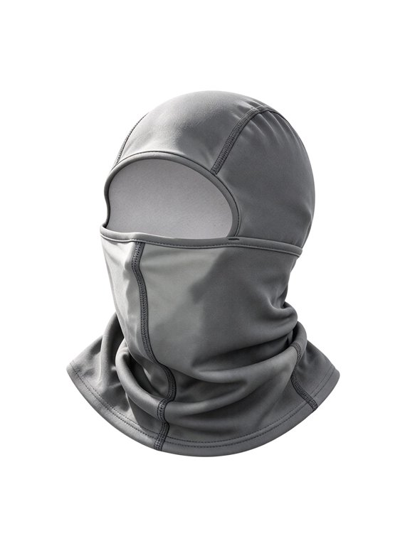 Heat Reactive Balaclava Hood, Temperature Sensitive Breathable Face Cover for Winter Sports
