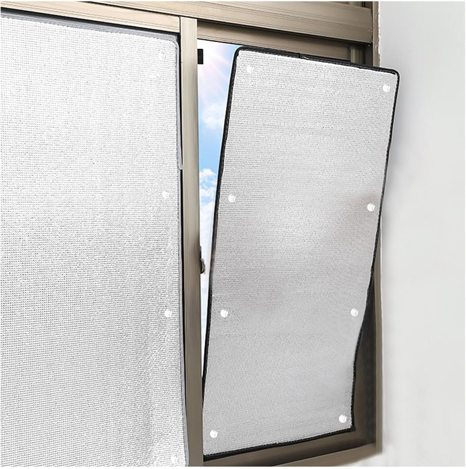 Heat Reflective Window Film, Blackout Thermal Insulation Anti Uv Window Tint, Privacy Window