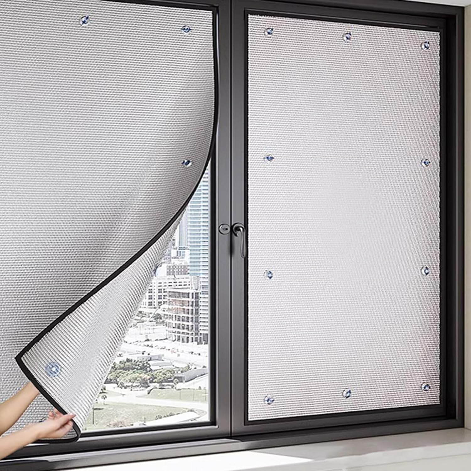 Heat Reflective Window Film,Glass Film Window Tint Film,Window Aluminum Foil Sunscreen Film,99