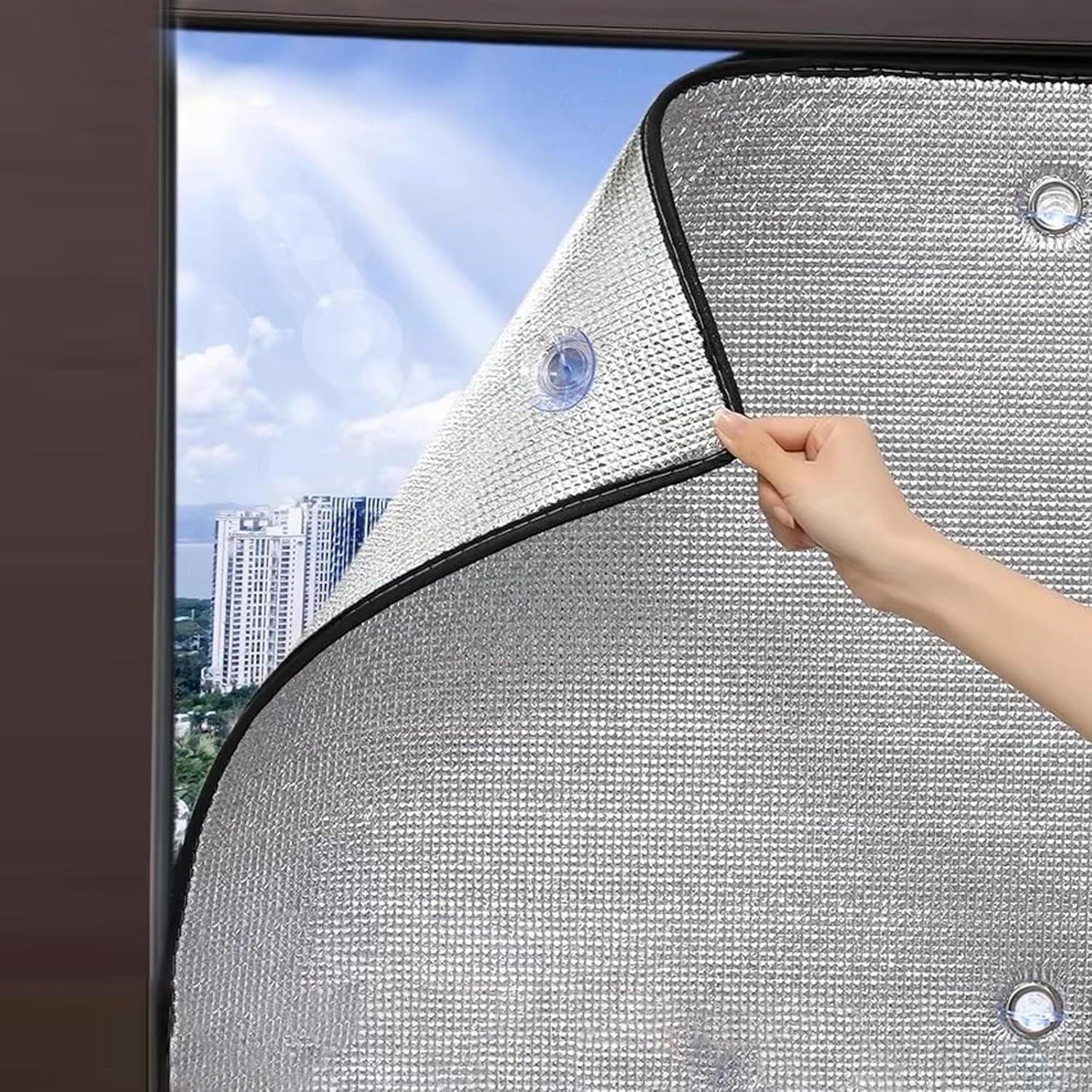 Heat Reflective Window Film,Insulation Foil,Sun Protection Film,Total Blackout Window Film,Non