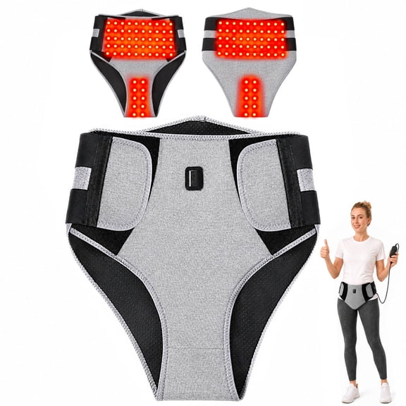 Her Heat Relief Wrap, Herheat Relief Wrap, Multiple Temperature Settings Combined with Rhythmic Modes, Built-In Display Panel with Auto Power-Off Design, Soft and Breathable, Ideal for Use at Home