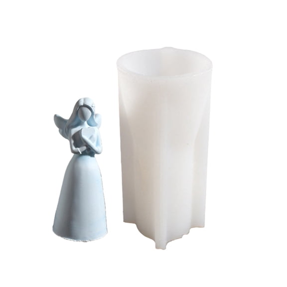 Heat Resistant 3D Girl Mold Nonstick Mould for Artistic Home and Event Decoration Flexible Silicone Form