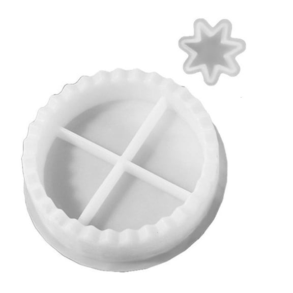 Heat Resistant Advent Calendar Crafting Molds With Number Tray Design For Baking Enthusiasts And Home Organization