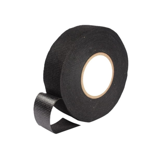 Heat Resistant Automotive Tape Flame-Retardant Cloth (15M ) Sticky Black D6V8