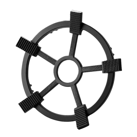 Heat Resistant Cast Iron Burners Base for Kitchen Utensils and Cookware Use Nonslip Kitchen Stove Stabilizer