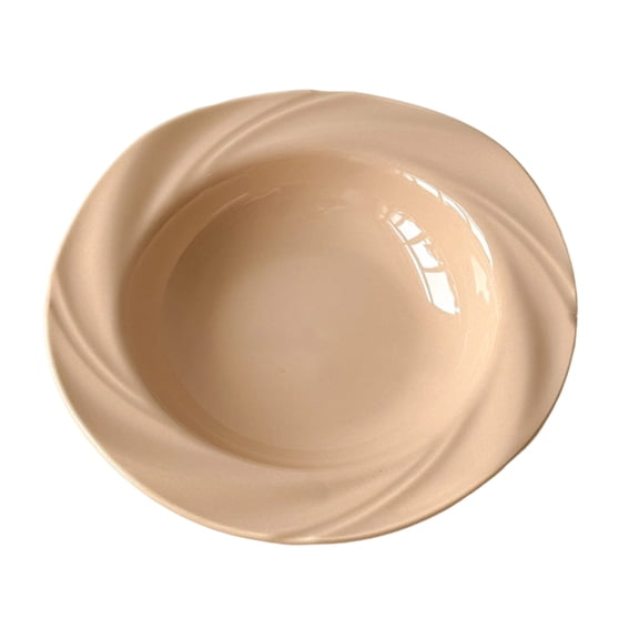 Heat Resistant Ceramic Dinner Plate Microwaves Oven Safe for Quick Meals Easy to Cleaning Perfect for Busy Lifestyles