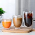 thumbnail image 1 of Heat Resistant Double Wall Glass Cup 80-650Ml Beer Milk Coffee Water Cups Transparent Cup Wholesale Glass Drinkware Mug Set Gift, 1 of 21
