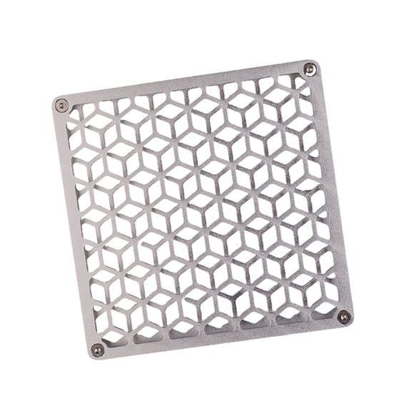 Reusable Metal Cup Mats Double Deck Structure Heavy Type Portables Cup Coasters for Hot Cold Beverages