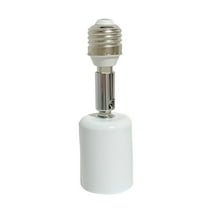Heat Resistant E27 Socket Extender Adjustable Rotation Design 150W for LED Bulbs Heat Lamp Indoor Outdoor Use