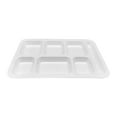 thumbnail image 1 of Heat - Resistant Imitation Porcelain Compartment Fast Food Trays - Commercial Grade, for School and Unit Canteens, 1 of 4