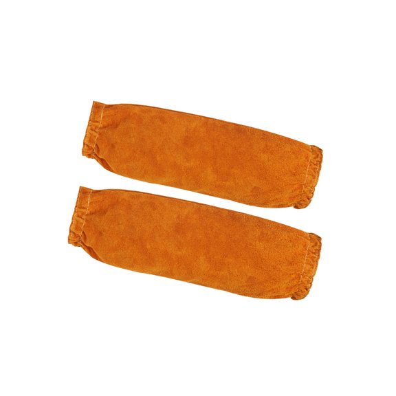 Heat Resistant Leather Welding Sleeves Excellent Safety Arm Guard Heat Flame Resistant Arm Protections