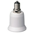 thumbnail image 1 of Heat Resistant No Fire Hazard E12 to E26 / E27 Adapter Bulb Socket Converter, 1 of 1
