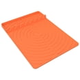 thumbnail image 1 of Heat Resistant Non-Slip Griddle Tools Mat,Silicone Grill Mat for Utensils,BBQ Spatula and Utensil Holder with Drip Pad,Silicone Grill Mat Compatible with Griddle for Outdoor Kitchen Counter,Orange, 1 of 7