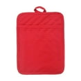 thumbnail image 1 of Heat-Resistant Oven Mitt with Pocket, Thickened Cotton Pot Holder for Cooking, Baking & Grilling, Machine Washable Hot Pad with Hook for Kitchen Storage Clearance, 1 of 9