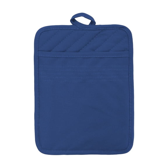 Heat Resistant Oven Pad Basdi Heat Resistant Oven Pad - Kitchen Baking Pocket Heat Protection, Scalder-Proof, Reusable for Microwave, Oven, and Household Cooking Safety, Pocket Heat Protector, Blue1