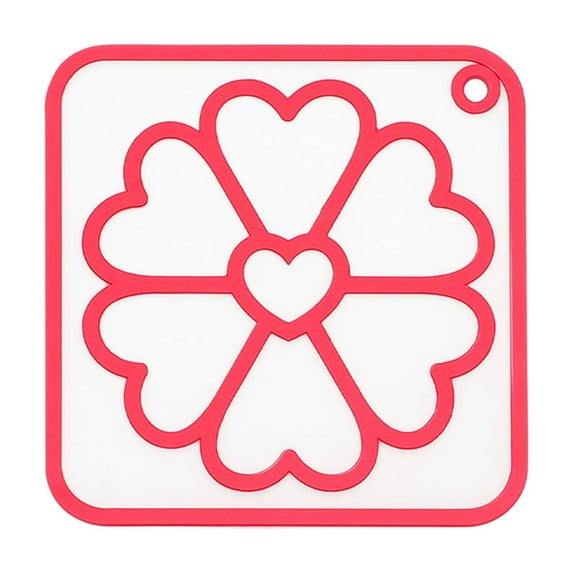 Heat-Resistant PVC Placemat | Non-Slip Dining Table Mat | 10x10cm Cup & Plate Protector | Easy to Clean & Store | Multiple Colors Available