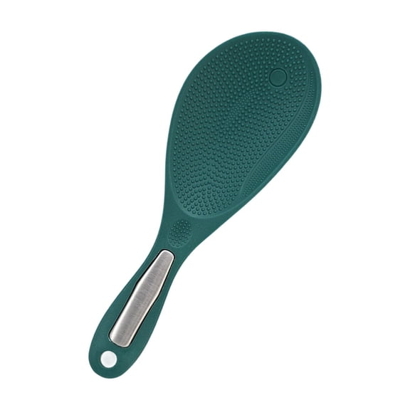 Heat Resistant Plastic Rice Spoon Nonstick Design Ergonomic Handle Paddle For Cooking Serving And Outdoor Use