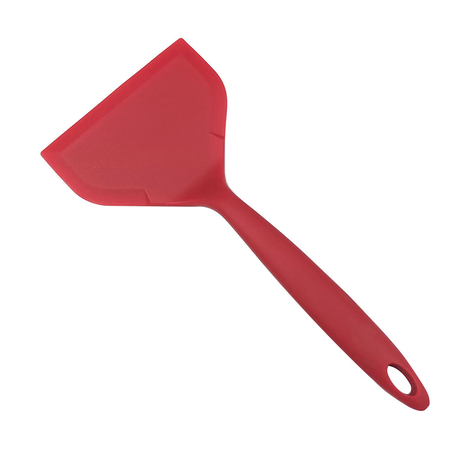 Heat Resistant Seamless Silicone Wok Spatula, Flexible Non Scratch Non ...