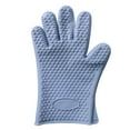 thumbnail image 1 of Heat-Resistant Silicone Baking Gloves, Five-Finger Oven Mitts with Anti-Slip Grip & Hook All-Purpose Heat-Resistant Silicone Mitts for Oven & Microwave, Easy-Clean, 1 of 5