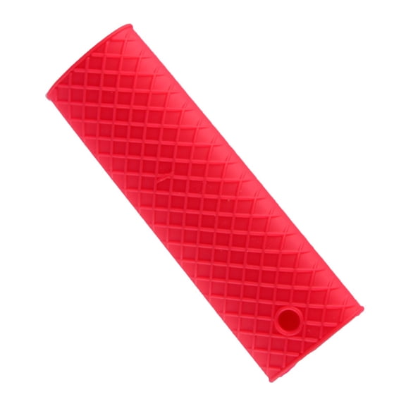 Heat Resistant Silicone Handle Holder - Non- Pot Holder Cover for Cast Iron, Enameled & Metal Pans, Safe Cooking Grip Sleeve for Skillets & Frying Pans