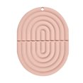 thumbnail image 1 of Heat Resistant Silicone Placemats, Non- Waterproof Table Mats for Dining Tables, Kitchen Heat Insulating Place Mats, Easy Clean Rubber Table Decor, 7.8 Inch, 1 of 5