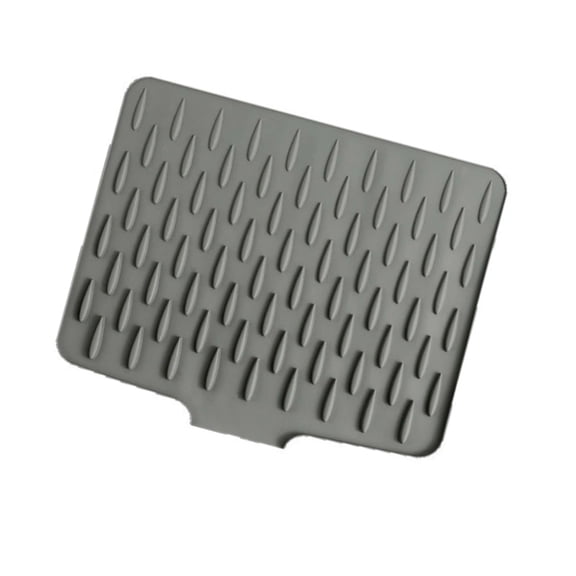 Heat Resistant Silicone Trivet With Sloped Draining Design Nonslip Base For Kitchen Countertops Protections