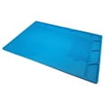 thumbnail image 1 of Heat Resistant Silicone Work Mat With Screw / Parts Holders (32cm x 23cm), 1 of 8