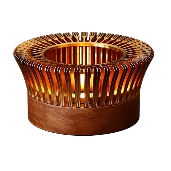 Heat Resistant Teapot Stand Quiet Operations for Enhances Kitchen or Dining Table Decorating Aluminum Alloy Texture