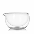 thumbnail image 1 of Heat-Resistant Transparent Double-Wall Insulated Glass Bowl Home Kitchen Tableware Fruit Salad Bowl Baking Bowl Microwave-Safe Tea Bowl Milk & Fruit Salad Serving Bowl, 1 of 6