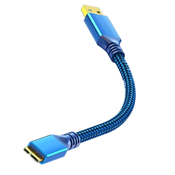 Heat Resistant USB 3.0 To MicroB Data Charging Cable For Phones And Tablets