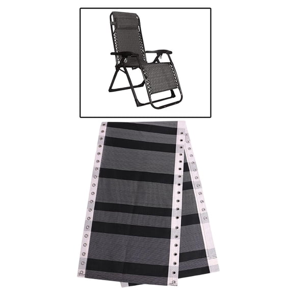 Heat Resistant recliner Replacement Fabric Durable Folding Chair Replacement Cloth Reclining Cloth for Outdoor Back Yard Lawn Camping Indoor