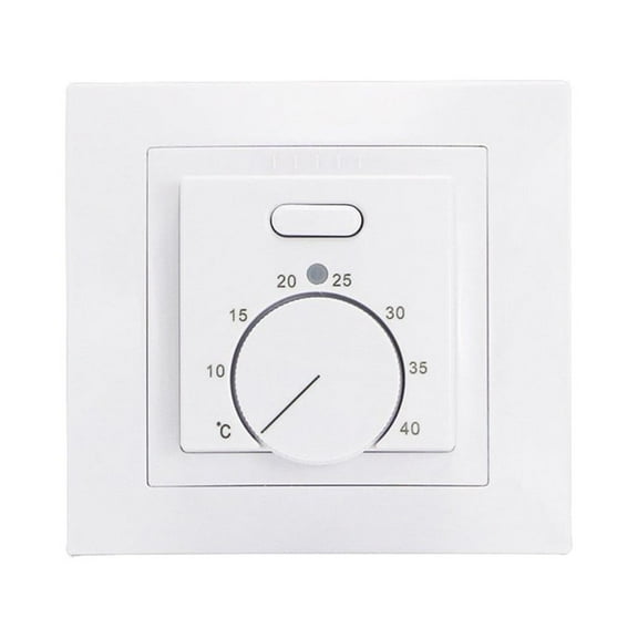 Heat Room Flooring Thermostat 230V 50/60Hz 16A Manual Temperature Controller