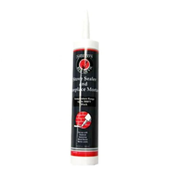 Heat Safe SMSL-BL Stove Black Sealer 10 oz