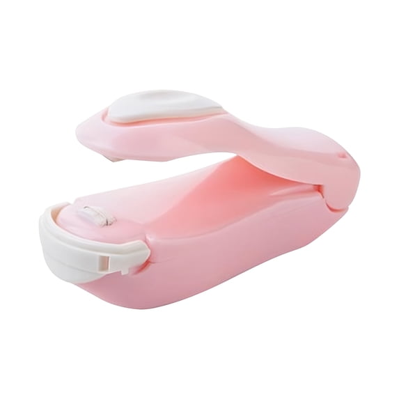 Heat Sealer Impulse Sealer, Portable Handheld Plastic Bag Sealing Machine for Kitchen Food Freshness, Camping and Office Lunch Storage, Airtight Clutter Reduction Organizer