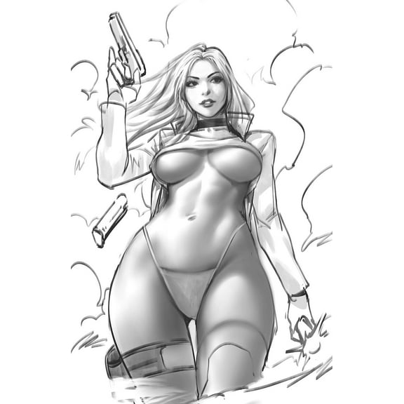 Heat Seeker: Exposed, A Gun Honey Series #2I VF ; Titan Comic Book