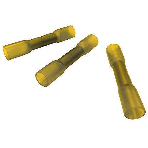 Heat Shrink Connectors with Adhesive Liner 1210AWG (Yellow) 10